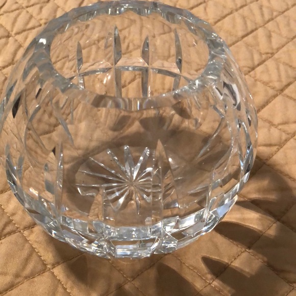 Other - Large Cut Crystal Votive Holder